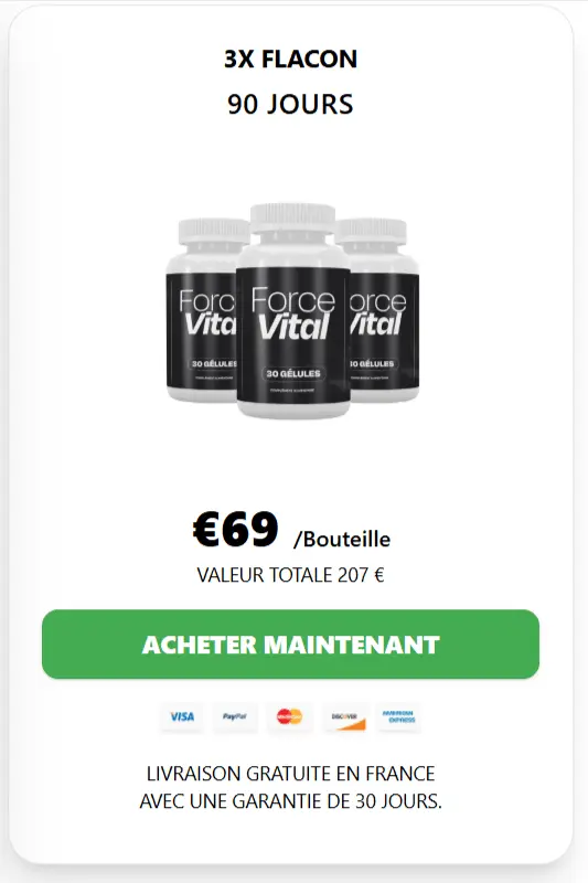 Prix ​​de l'offre Force Vital